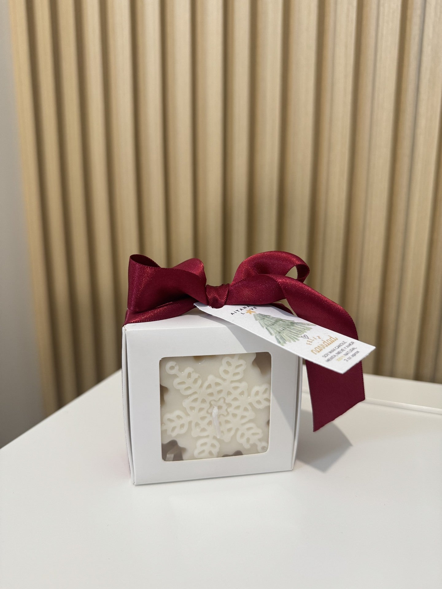 COPO DE NIEVE NAVIDEÑO